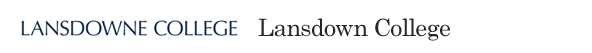 Lansdowne College